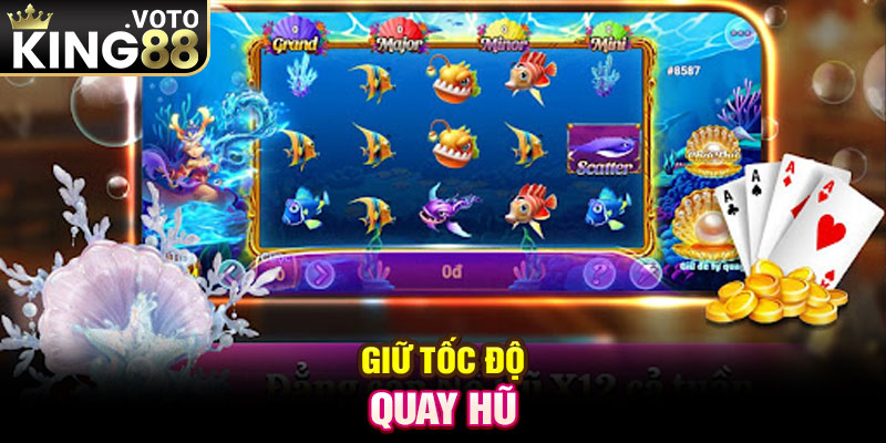 Giữ tốc độ quay hũ